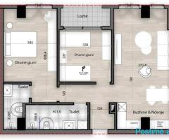 SHITET APARTAMENT 2+1 PORCELAN 155.500 EURO FH-59056