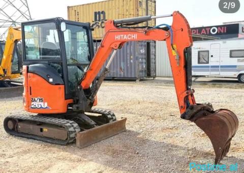 Miniskavator HITACHI 3ton - 2019 shitet - 1/8