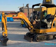 Miniskavator CAT 301.8C - 2 ton shitet