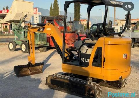 Miniskavator CAT 301.8C - 2 ton shitet - 4/8