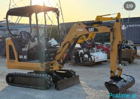 Miniskavator CAT 301.8C - 2 ton shitet - 6/8