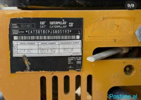 Miniskavator CAT 301.8C - 2 ton shitet - 8/8