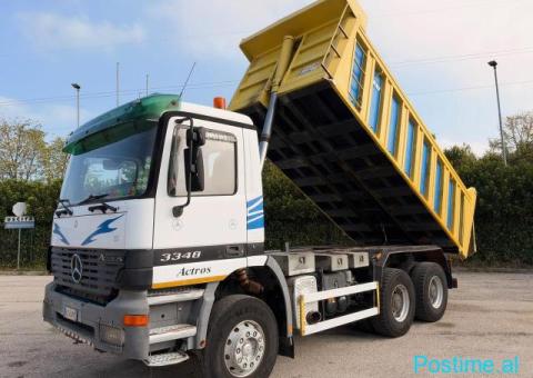 MERCEDES-BENZ ACTROS 3348 WITH REAR TIPPER BODY - 7/10