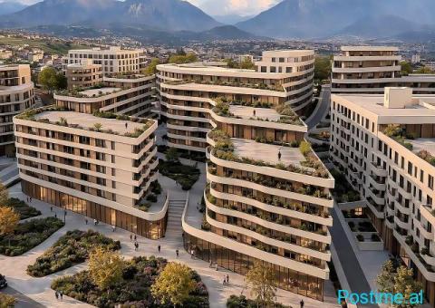 Apartament 1+1 Per Shitje ne ALUNA REZIDENCE Paskuqan - 3/4