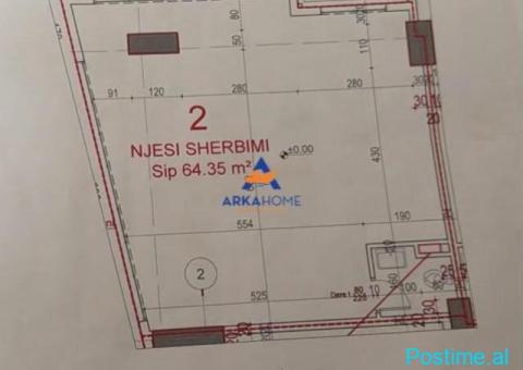 JEPET AMBIENT SHËRBIMI PËR SHITJE 68 M2 'RRUGA PIETËR BOGDAN - 3/3