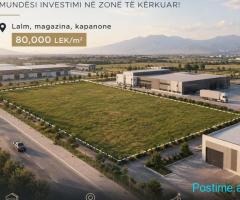 TOKË PËR SHITJE, Magazina, Kapanone, 3 lokactione🏡