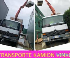 BEJME TRANSPORTE ME KAMION VINXH NE CDO LLOJ ORARI