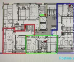 SHITEN DY APARTAMENTE 2+1 SQUARE 21 66.000.000 LEKE FH-75665