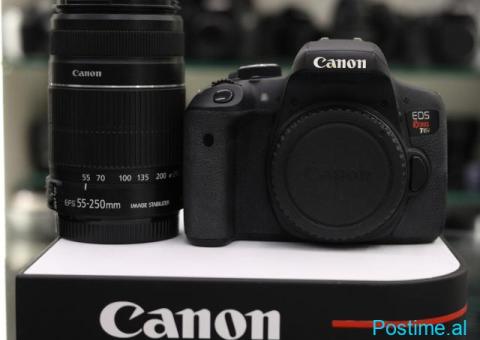 Canon EOS Rebel T6i + Canon EF-S 55-250mm f/4-5.6 IS II
