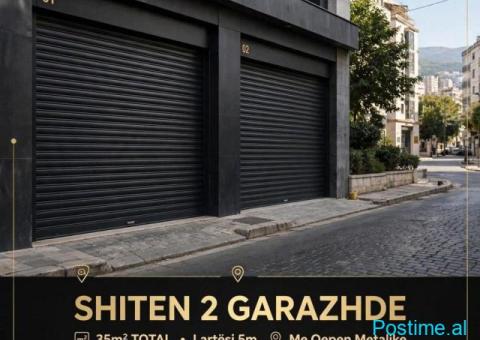 SHITEN 2 GARAZHE – PRANË PROKURORISË, TIRANË