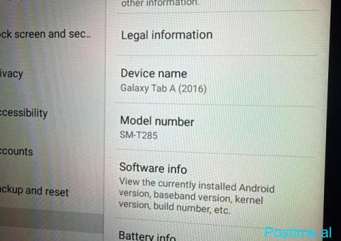 Tablet Samsung Galaxy TabA WIFI + SIM - 2/4