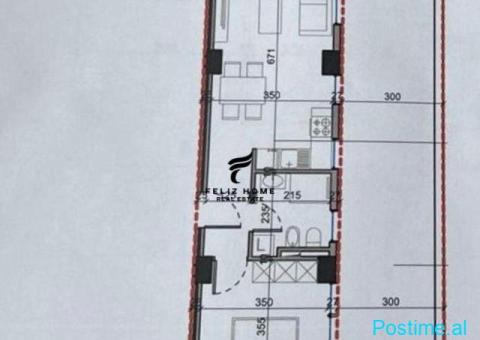 SHITET APARTAMENT 1+1 BULEVARDI I RI 161.787 EURO
