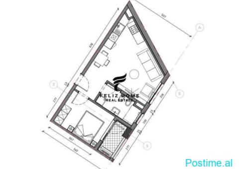 SHITET APARTAMENT 1+1 ALI DEMI 84.140 EURO