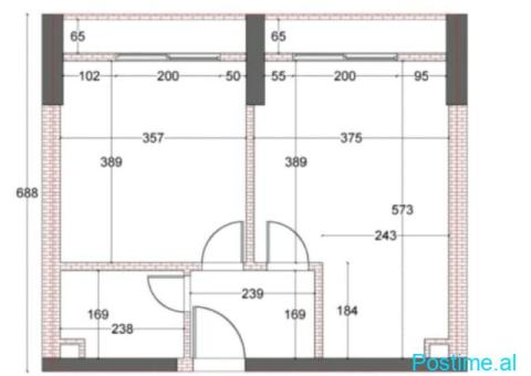 SHITET apartament 1+1+garazhd ne Plazhin e Durresit - 3/7