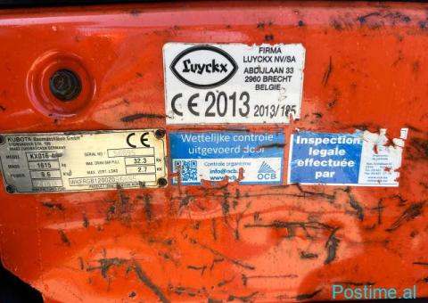 Kubota KX016-4 1.6Ton - 10/10