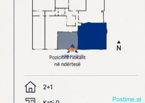 JEPET APARTMENT ME QERA 1+1 'ISH RESTORANT DURRESI' 55.000 - 2/3