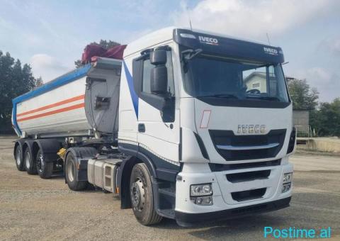 IVECO STRALIS 460 TRAILER MENCI 10 GOMA - 1/10