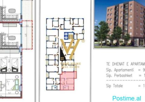 SHITET APARTAMENT 2+1+2 NE PASKUQAN 127.760 EURO