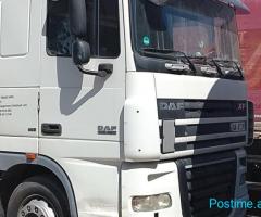 kamion daf xf 105.460 koke terheqese + trailer