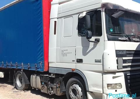 kamion daf xf 105.460 koke terheqese + trailer - 3/7