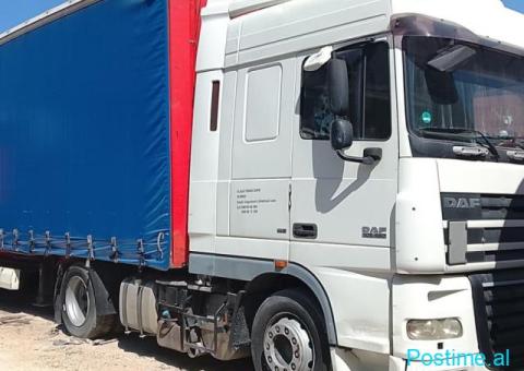kamion daf xf 105.460 koke terheqese + trailer - 4/7