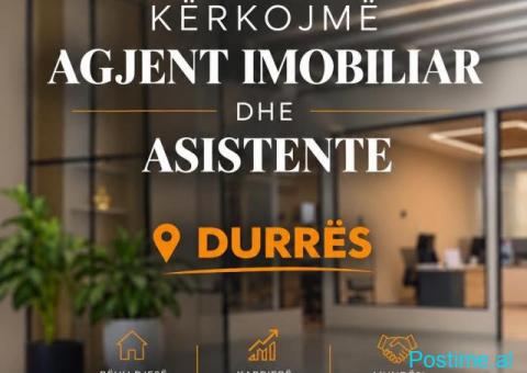 0696044428Kerkohet Agjent/e Imobiliare dhe Asistente Zyre