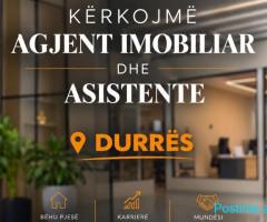 0696044428Kerkohet Agjent/e Imobiliare dhe Asistente Zyre