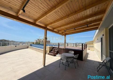 Penthouse 3+2 me Pamje Panoramike nga Deti dhe Qyteti në Pla - 1/10