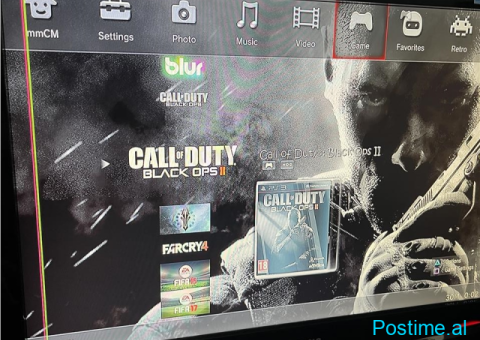 PS3 Slim me çip me 20 lojra te instaluara me dy leva super - 2/4