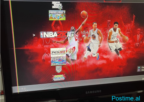 PS3 Slim me çip me 20 lojra te instaluara me dy leva super - 4/4