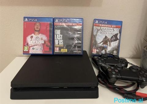 PS4 slim modeli 1 terabyte full me aksesore