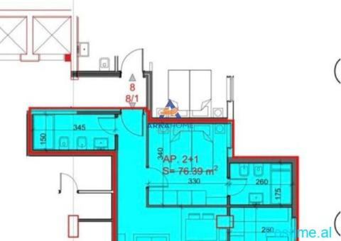 SHITET APARTAMENT 2+1+BALLKON 'PRANE BURGUT TE GRAVE,ALI DEM