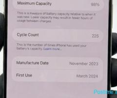 ❌SHITUR❌IPHONE 15 PRO MAX,256GB,SIM UNLOCKED,BLACK TITANIUM