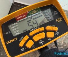 Metaldetektor Garrett ACE 400i + Aksesorë (Set i plotë)