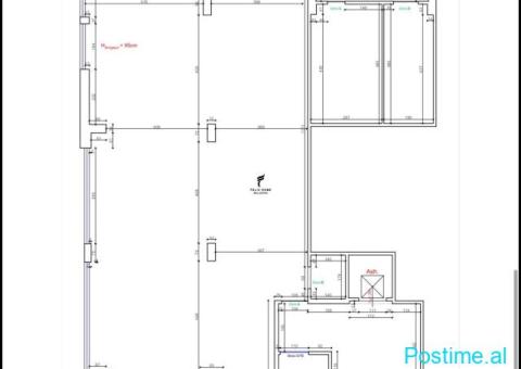 ZYRE ME QERA 330 M2 BLLOK 450.000 LEKE FH-80858