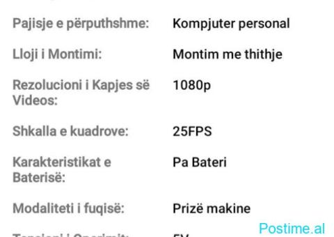 ☑️ KAMERA MAKINE FHD NEW ✅ON BOX ME AKSESORET🎁 SMART WATCH - 4/4