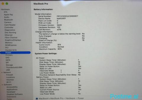 MACBOOK PRO 16'' M3 PRO (500/36) - 4/6