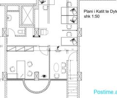 AMBIENT BIZNESI ME QERA DUPLEX 220 M2 PAZARI I RI 250.000 LE