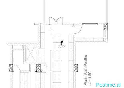 AMBIENT BIZNESI ME QERA DUPLEX 220 M2 PAZARI I RI 250.000 LE - 2/2