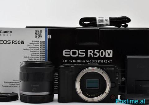 Canon EOS R50 V Mirrorless Camera w/RF-S 14-30mm F4-6.3 IS S - 1/6