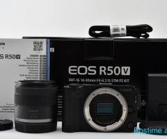 Canon EOS R50 V Mirrorless Camera w/RF-S 14-30mm F4-6.3 IS S