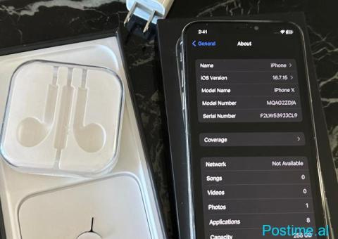 ✅SHITET IPHONE X 256gb ME FACE ID 92% BATERI SUPER GJENDJE - 3/4