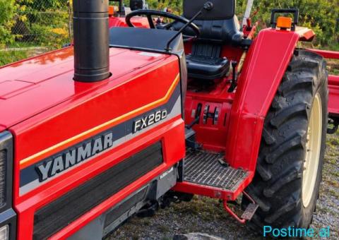 🚜🔴 SHITET TRAKTOR JAPONEZ YANMAR FX26D + FREZË! 🔴🚜 - 1/4