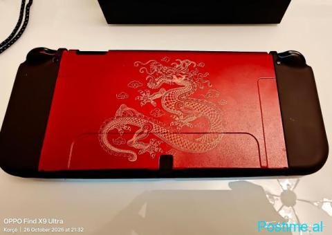 Nintendo Switch Oled neon red+blue - 4/6