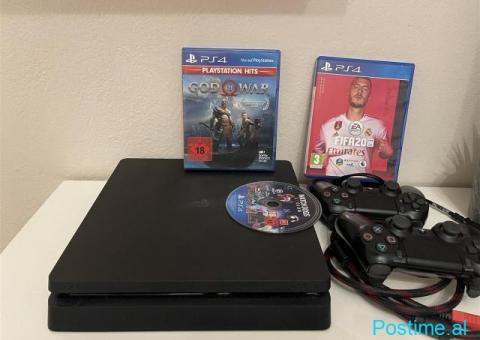 PS4 Slim super gjendje akull I ri full me lojra