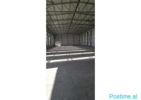 🏭 KAPANON INDUSTRIAL ME QIRA – SEKTORI RINIA, DURRËS 3500€ - 7/10