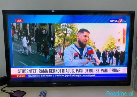 TV ~ 50 POLSH ✅️ ANDROID BOX ✅️ MODEL: LG ✅️ EKRANI XHAM ✅️ - 1/10