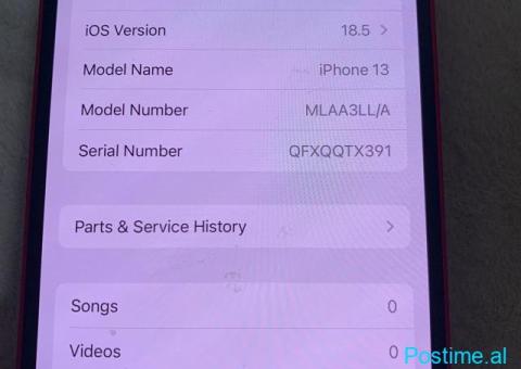Iphone 13 RED 128bg - 4/9