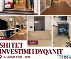 Shitet investimi i dyqanit