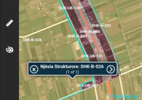 Okazion shitet prona 2075m2 Me hipotek Adresa Markatomaj - 1/5